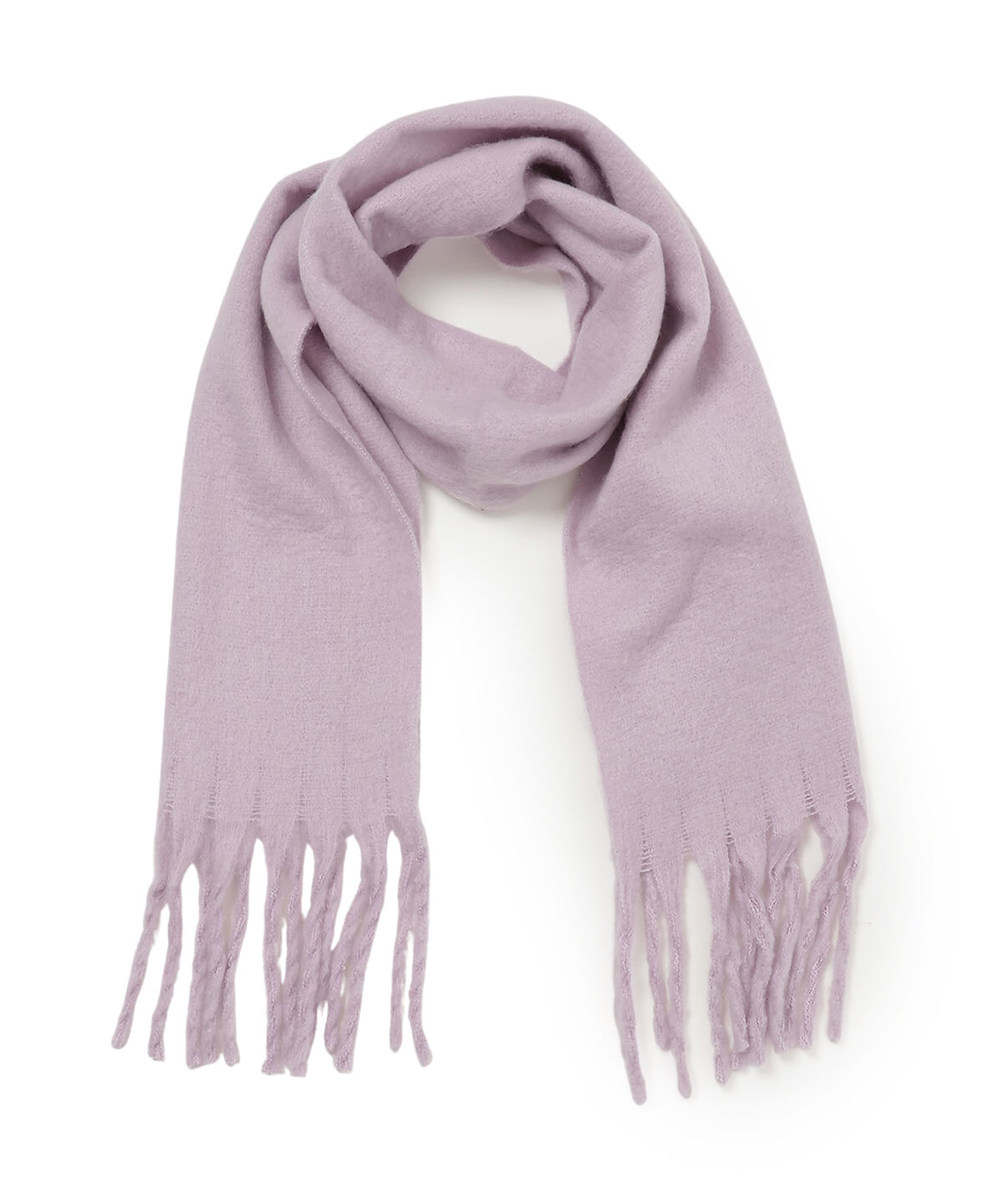 WILLSELECTION「もこもこストール」|マフラー|ラベンダー