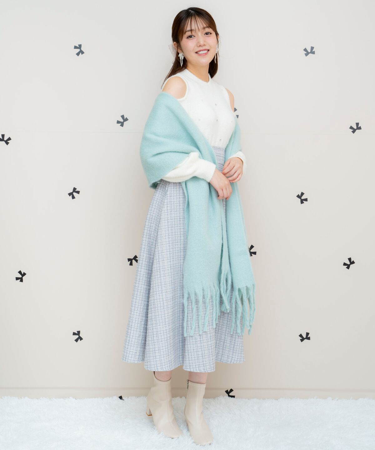 WILLSELECTION「もこもこストール」|マフラー|