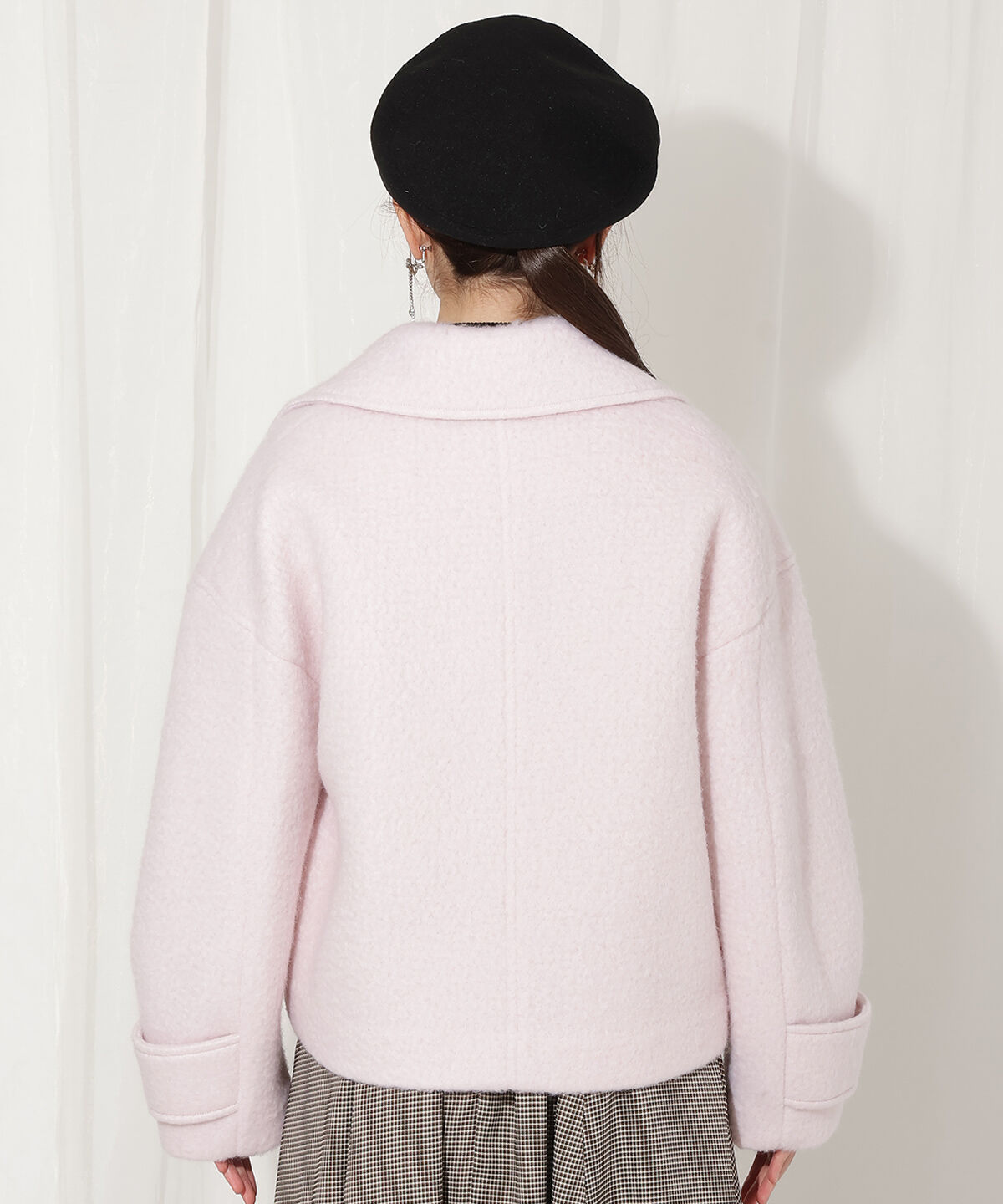 WILLSELECTION「Wボタンシャギーショートコート」|その他|