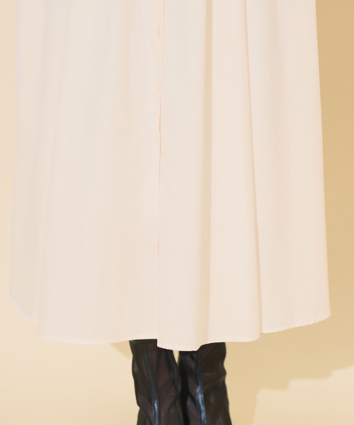 WILLSELECTION「ビスチェレイヤードタックシャツワンピース」|ワンピース|