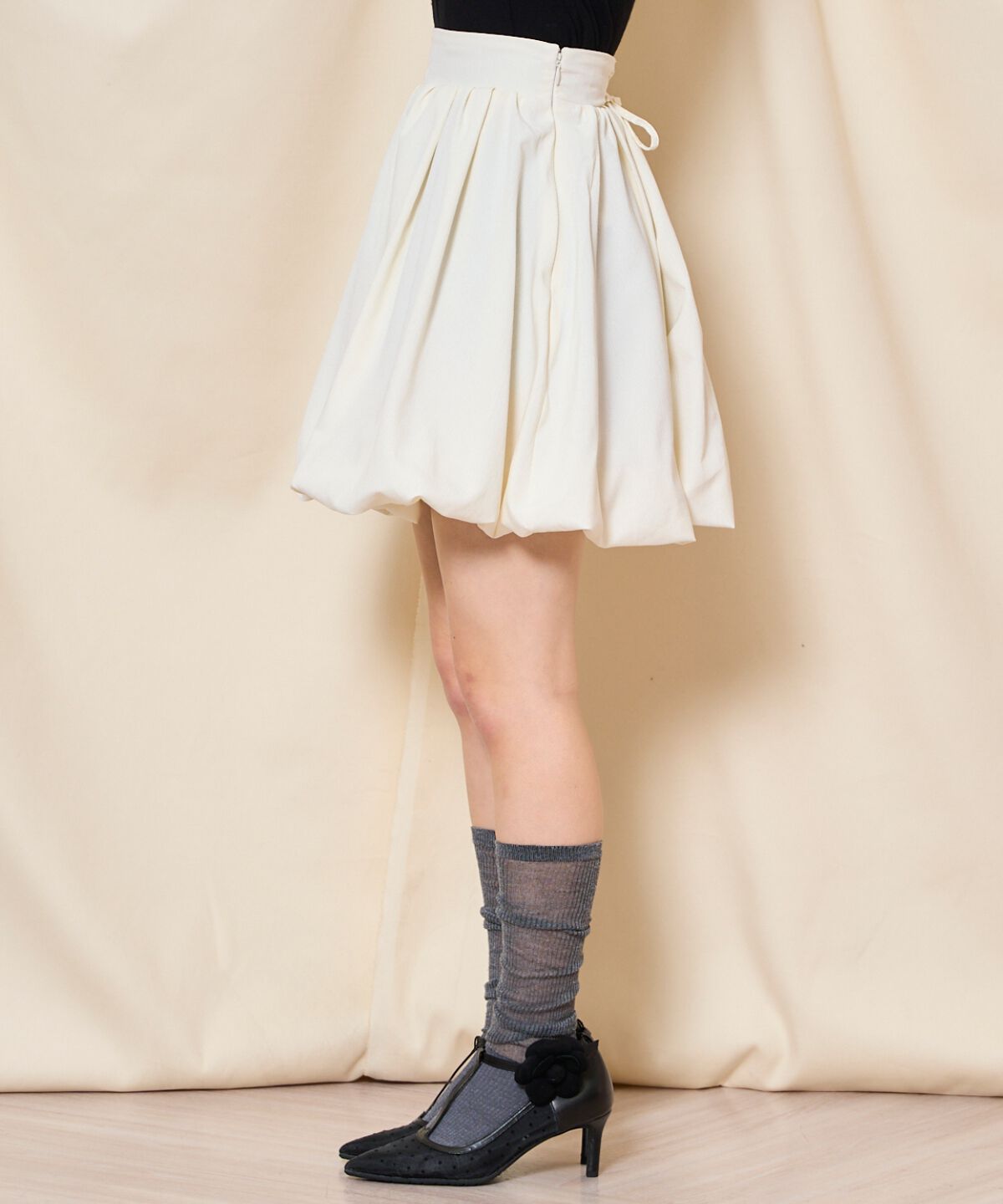 WILLSELECTION「バルーンミニスカート」|フレア|