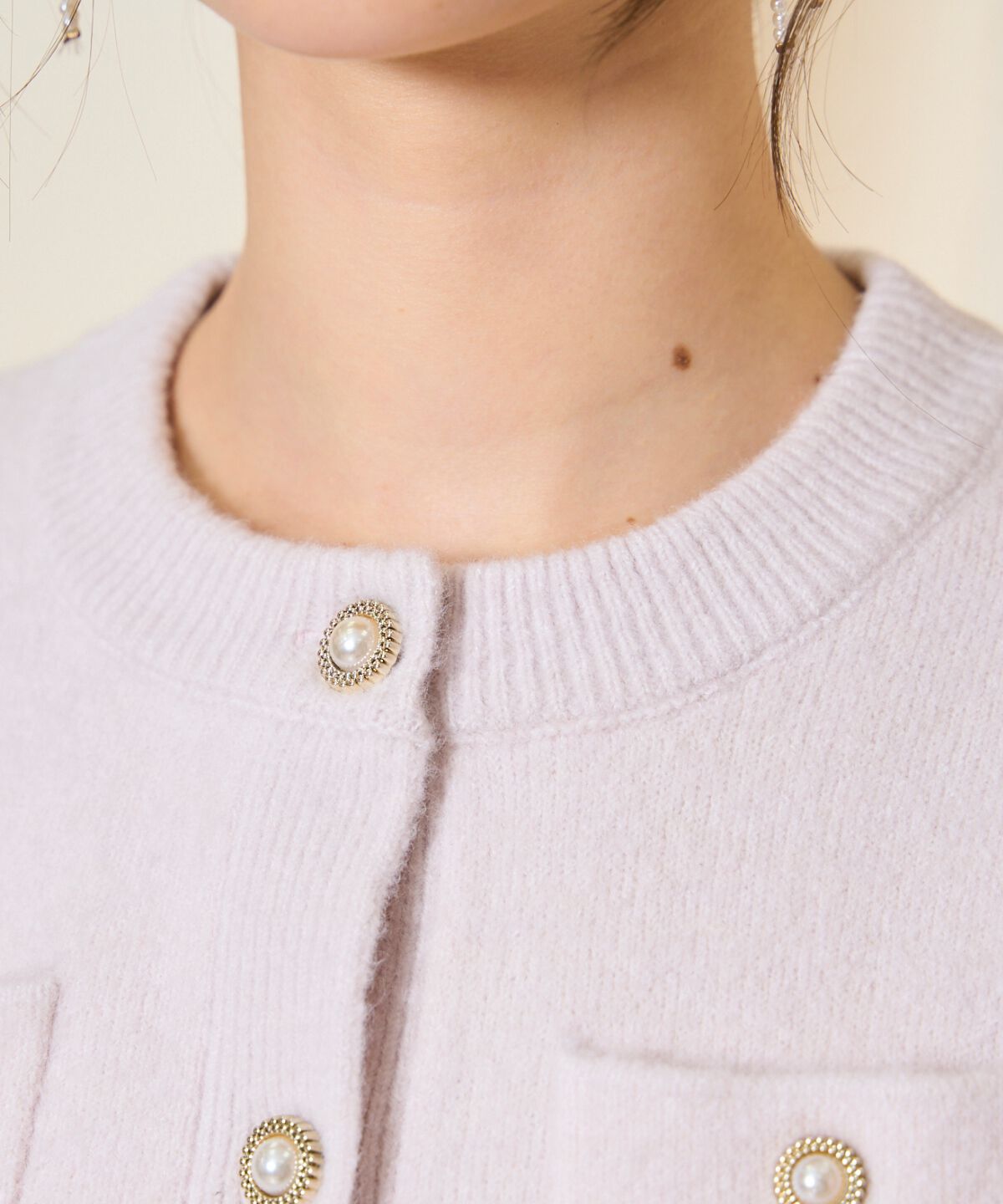 WILLSELECTION「モヘアライクニットジャケット」|カーディガン|