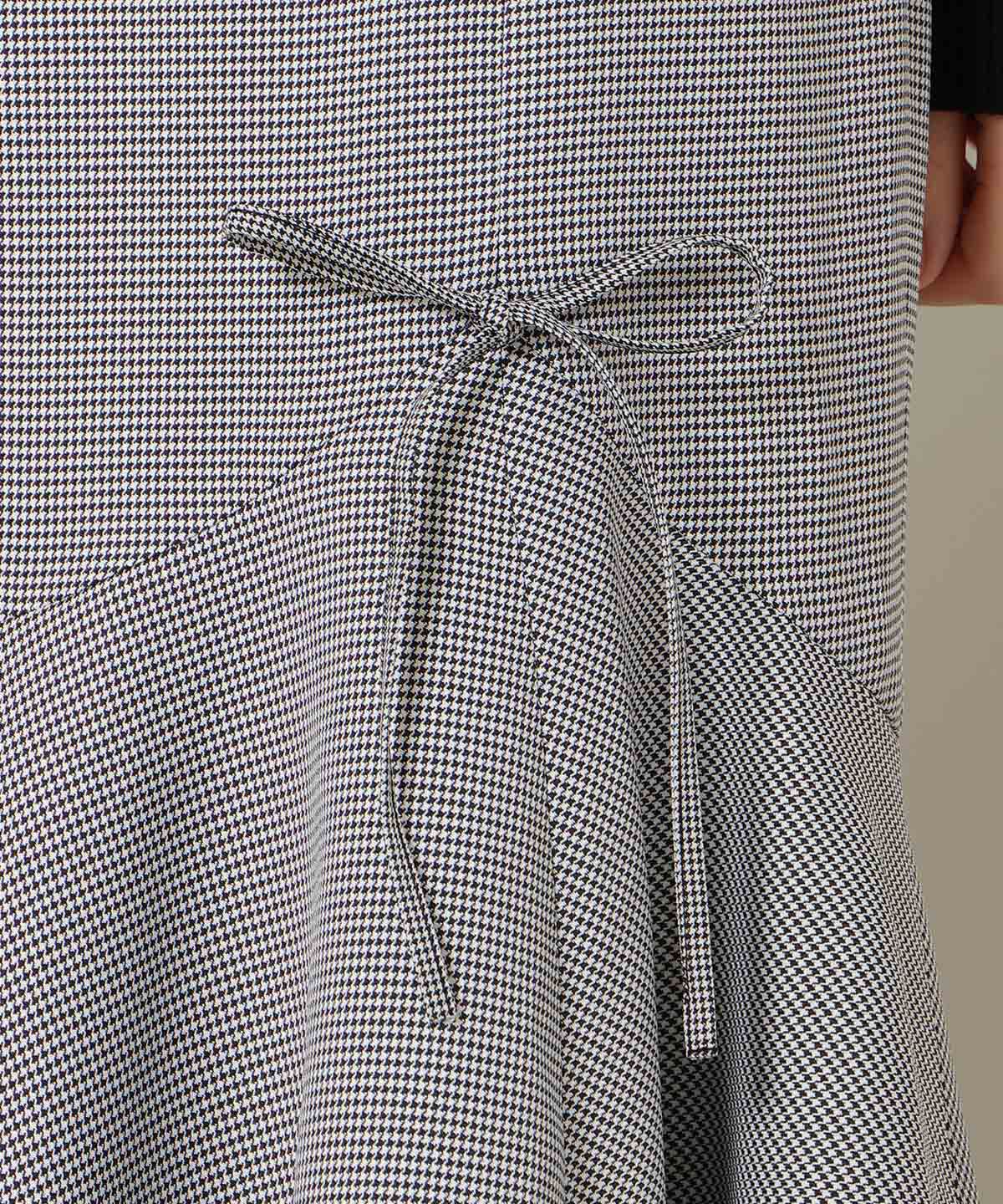 WILLSELECTION「パイピングヘムティアードスカート」|フレア|