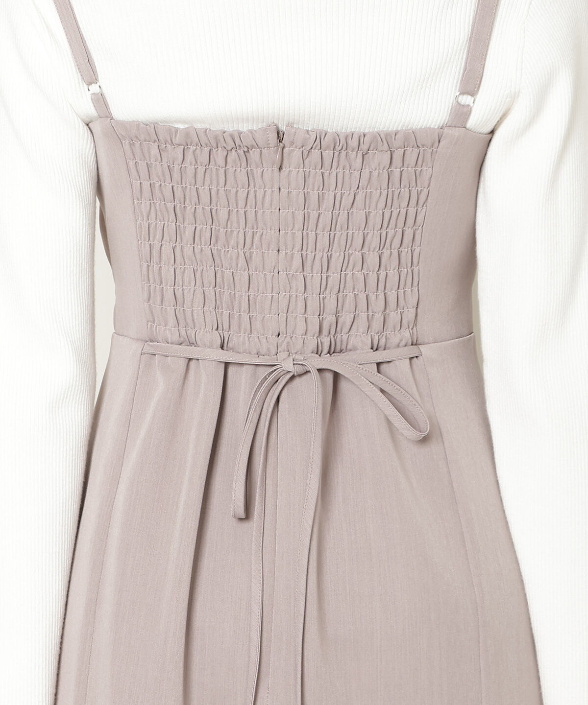 WILLSELECTION「リボンデザインIラインワンピース」|ワンピース|