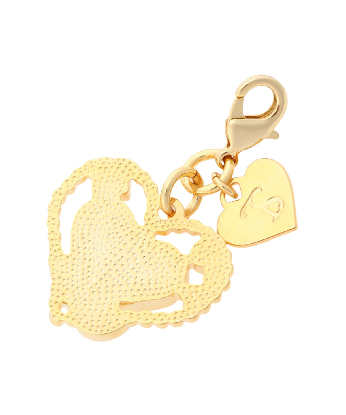 Samantha Thavasa Petit Choice「ホワイトハートファスナーチャーム」|チャーム・キーホルダー|