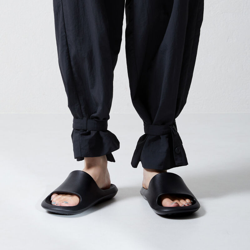 ORiental TRaffic「【WEB限定】ワイドベルトスリッパサンダル/G-0009」|サンダル|BLACK