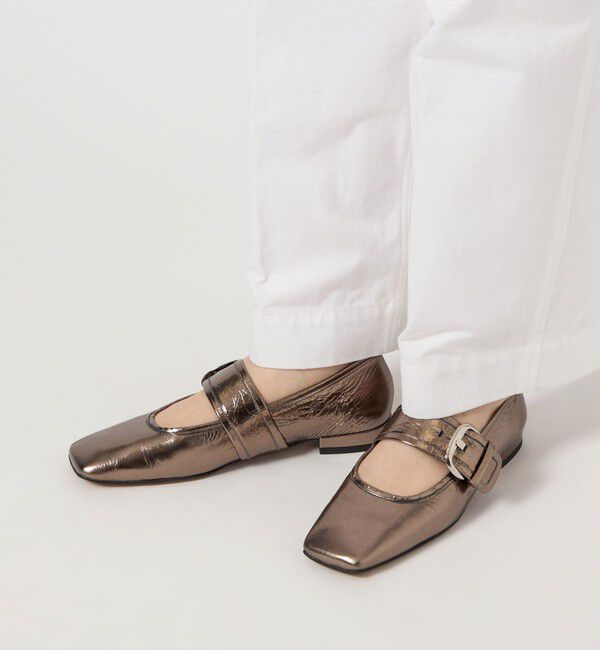 ODETTE E ODILE「ワイドベルトメリージェーンフラット20&uarr;」|パンプス|