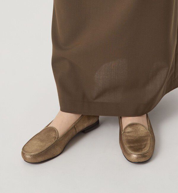 ODETTE E ODILE「ラウンドモカ フラット15&uarr;」|モカシン|