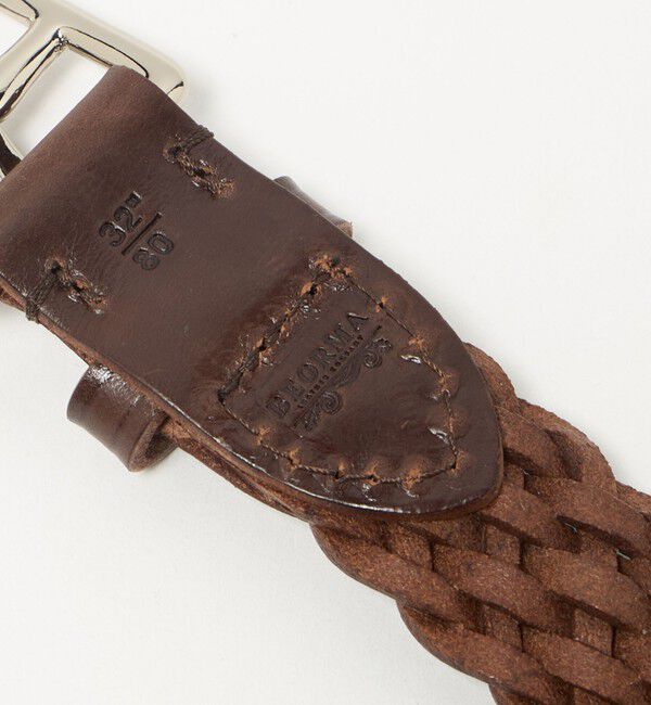 UNITED ARROWS「＜BEORMA LEATHER COMPANY＞ P0058 28mm/メッシュベルト」|ベルト|