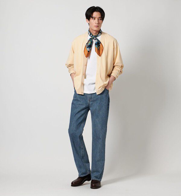 UNITED ARROWS「カイハラデニム ヘビーオンス ロデオストレートパンツ」|デニム|