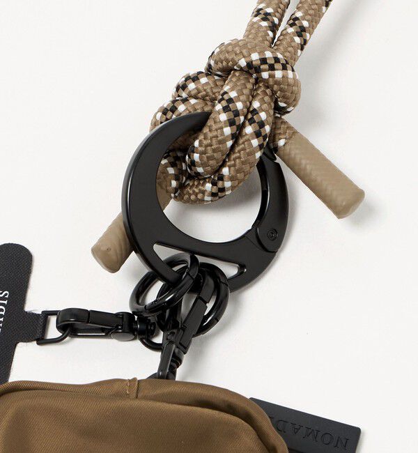 UNITED ARROWS「【別注】＜NOMADIS＞KNOT POUCH ストラップ」|チャーム・キーホルダー|