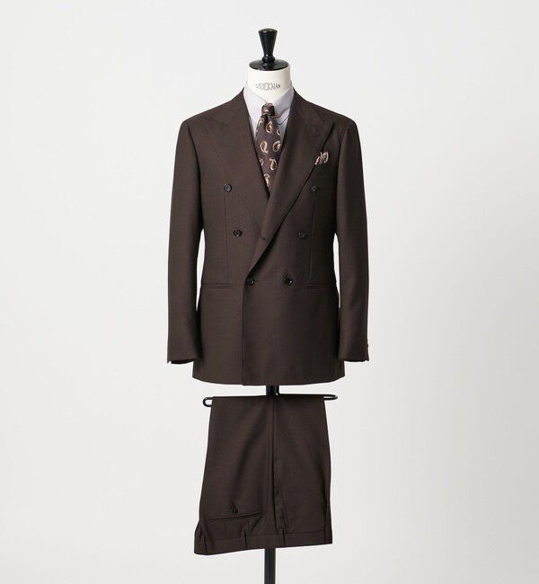 UNITED ARROWS「ウール モヘヤ トロピカル ダブル 6ボタン スーツ MC‐MODEL」|スーツ|