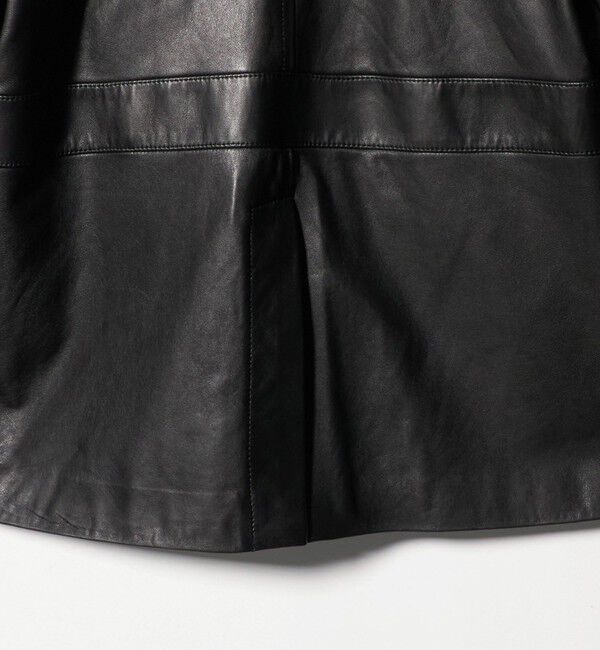 ASTRAET「＜ASTRAET＞ラムレザー 4ボタン カバーオール UNISEX」|ブルゾン・スタジャン|