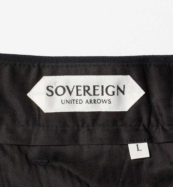 UNITED ARROWS「＜SOVEREIGN＞ホップサック 1プリーツ スラックス RELAX MODEL」|スーツ|