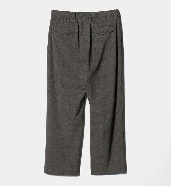 UNITED ARROWS「トロピカル チェック モダンイージー スラックス」|チノ|