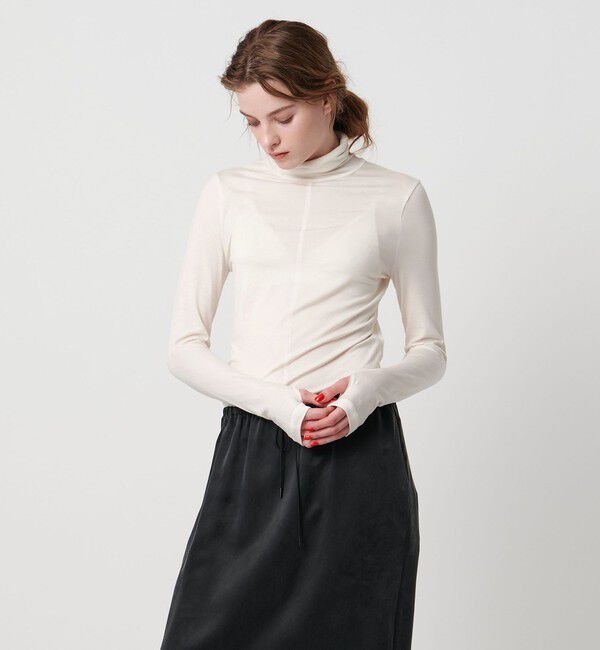 ASTRAET「＜ASTRAET＞テンジク タートルネックカットソー」|Tシャツ・カットソー|