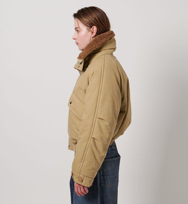 ASTRAET「＜ASTRAET＞ボア ジップブルゾン」|ブルゾン・スタジャン|