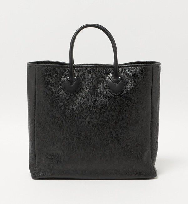 UNITED ARROWS「レザー トートバッグ M」|トートバッグ|BLACK