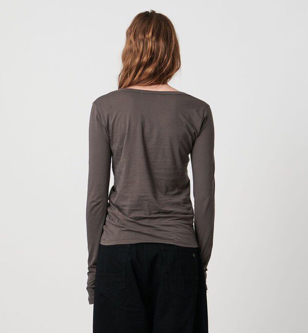 ASTRAET「＜ASTRAET＞ハイゲージ テンジク Uネックカットソー」|Tシャツ・カットソー|