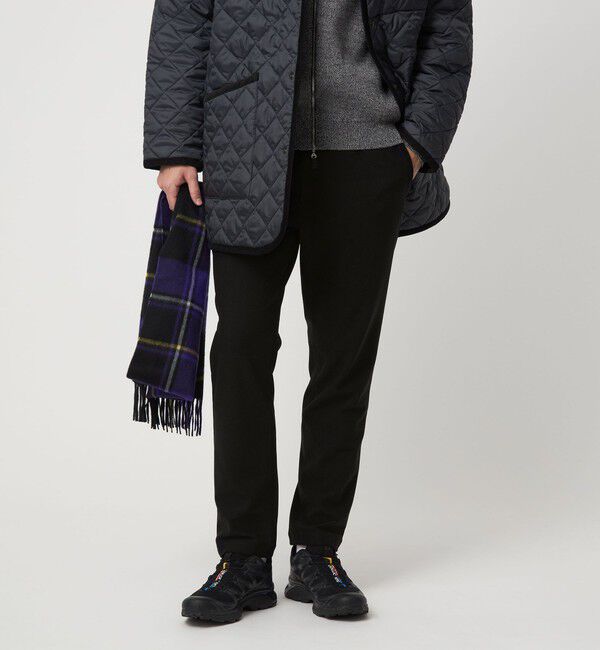 UNITED ARROWS「ウィンター ピケ オールギャザー イージーパンツ」|チノ|