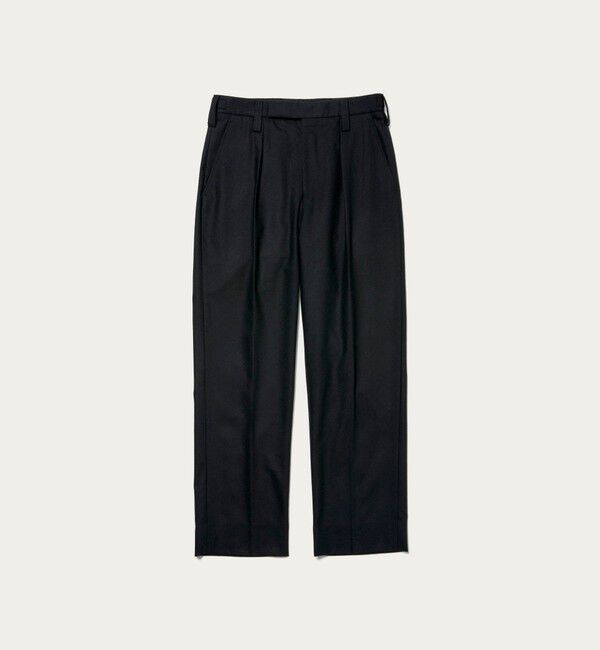 UNITED ARROWS「ライトメルトン ミリタリートラウザーズ」|スラックス|