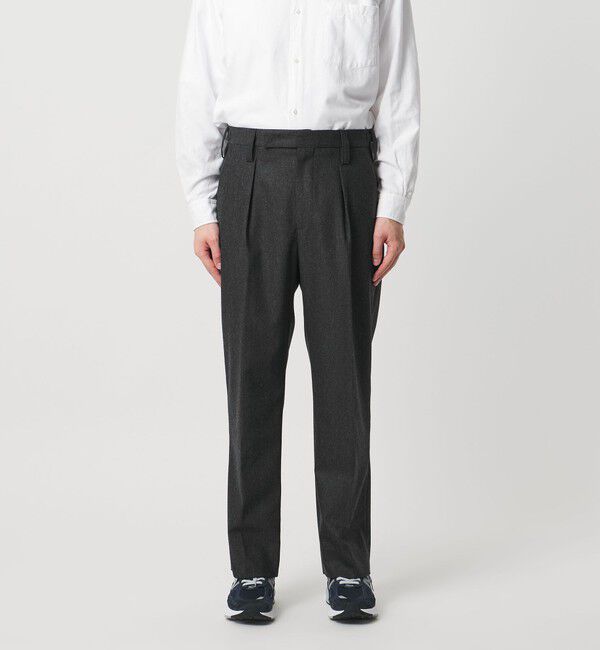 UNITED ARROWS「ライトメルトン ミリタリートラウザーズ」|スラックス|