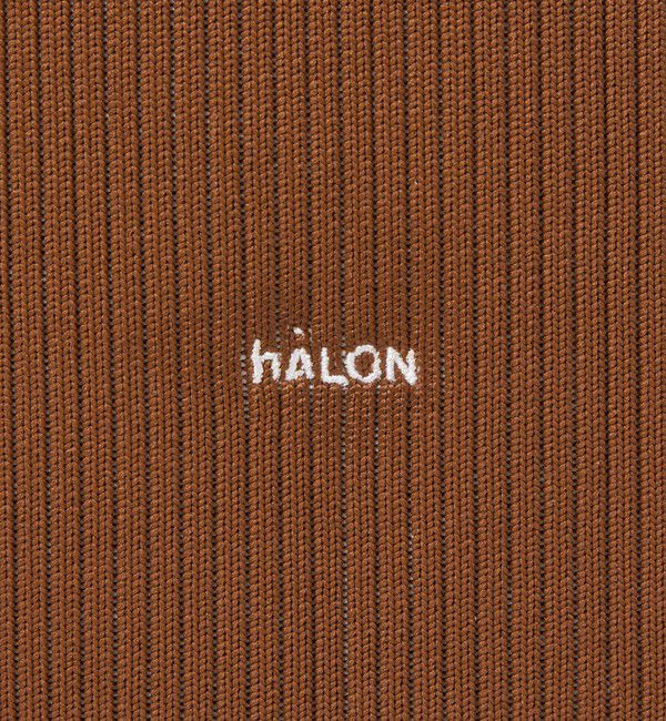 UNITED ARROWS「＜hALON＞ストライプ ニット トートバッグL」|トートバッグ|