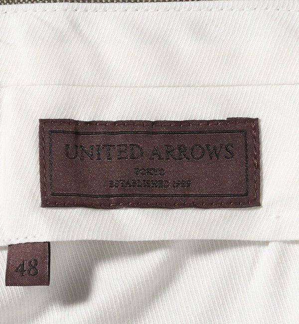 UNITED ARROWS「TR オックス サイドエクステンド ノープリーツスラックス COMFORT EASY‐MODEL ウォッシャブル ストレッチ」|スラックス|