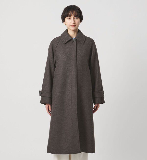 UNITED ARROWS「MANTECO ミックス ステンカラー コート」|ステンカラーコート|