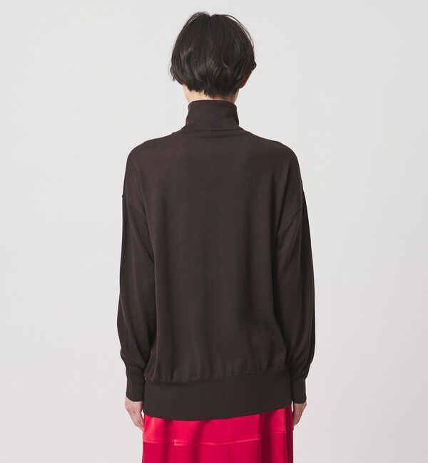 UNITED ARROWS「18G ウール タートルネック ニット ‐ウォッシャブル‐」|ニット・セーター|