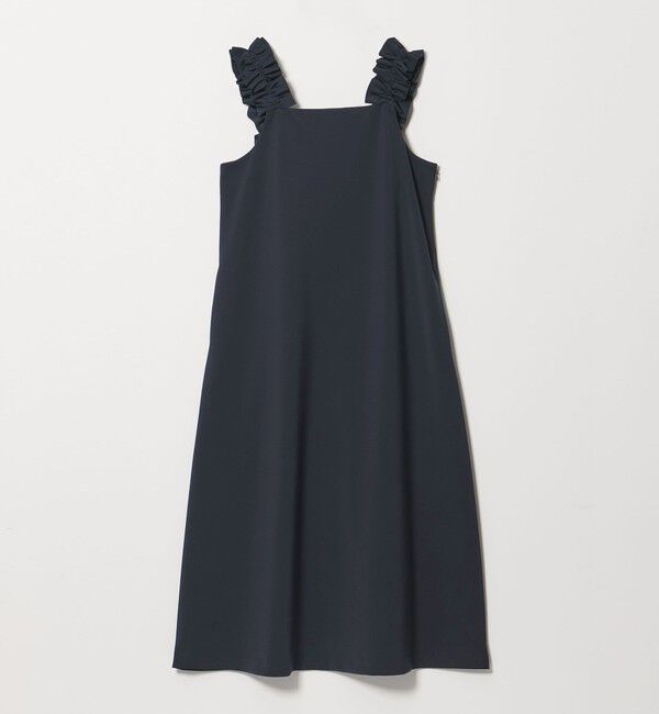 UNITED ARROWS「LIGHT PONGY フリル ワンピース」|ワンピース|