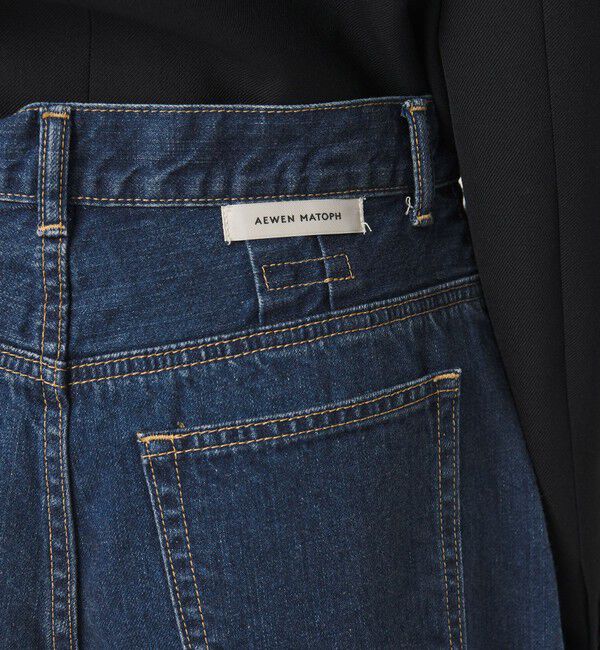 AEWEN MATOPH「＜AEWEN MATOPH＞デニムカーブパンツ」|デニム|