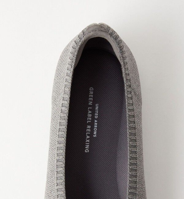 UNITED ARROWS green label relaxing「ウェルネス ニット フラットシューズ -撥水・ウォッシャブル-」|ローファー|
