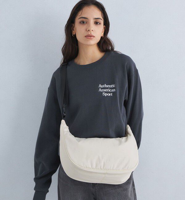 UNITED ARROWS green label relaxing「2WAY ハッスイ ショルダー バッグ -はっ水-」|ショルダー・メッセンジャー|OFF WHITE