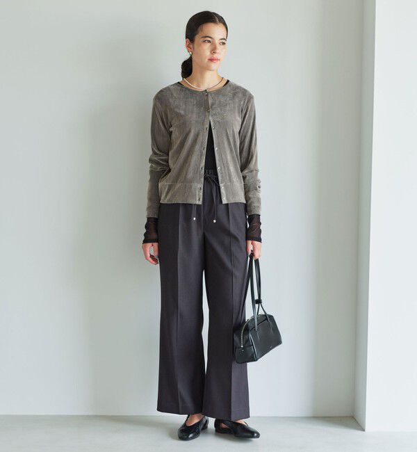 UNITED ARROWS green label relaxing「極みシアーフロッキーカーデ」|カーディガン|