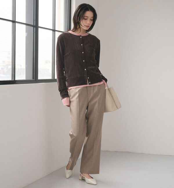 UNITED ARROWS green label relaxing「極みシアーフロッキーカーデ」|カーディガン|