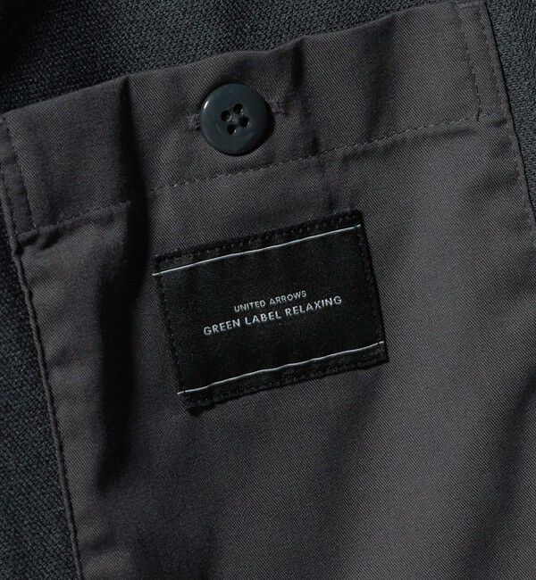 UNITED ARROWS green label relaxing「ポリエステル トリコット リラックス ジャケット」|テーラードジャケット|