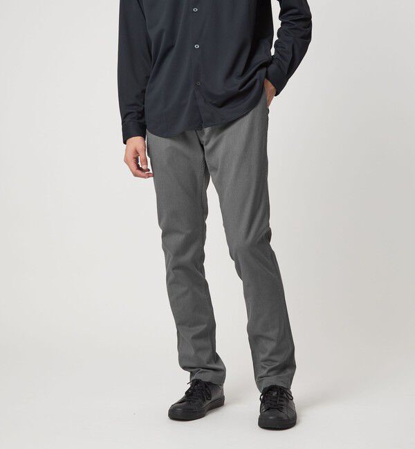 UNITED ARROWS green label relaxing「アーバンスリムフィット チノパンツ」|チノ|DK.GRAY