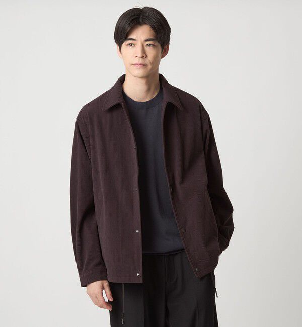 UNITED ARROWS green label relaxing「コーデュロイ コーチ ジャケット -ストレッチ-」|その他|DK.BROWN