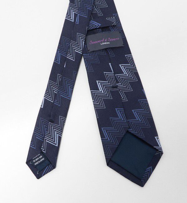 UNITED ARROWS green label relaxing「＜Seaward & Stearn＞8.0cm ジオメトリック ネクタイ」|ネクタイ・蝶ネクタイ|