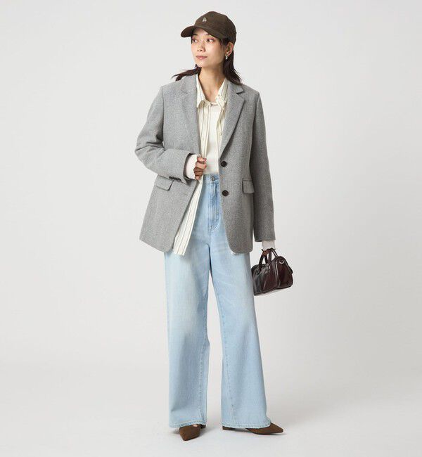 UNITED ARROWS green label relaxing「［size SHORTあり］ウーリー テーラード ジャケット」|テーラードジャケット|