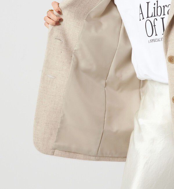 UNITED ARROWS green label relaxing「［size SHORTあり］ウーリー テーラード ジャケット」|テーラードジャケット|