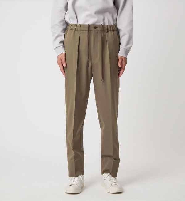 UNITED ARROWS green label relaxing「A+ PERTEX UNLIMITED リラックス イージー 1プリーツ スラックス -ストレッチ-」|スラックス|