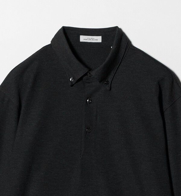 UNITED ARROWS green label relaxing「M/DY ボタンダウン 長袖 ポロシャツ」|ポロシャツ|