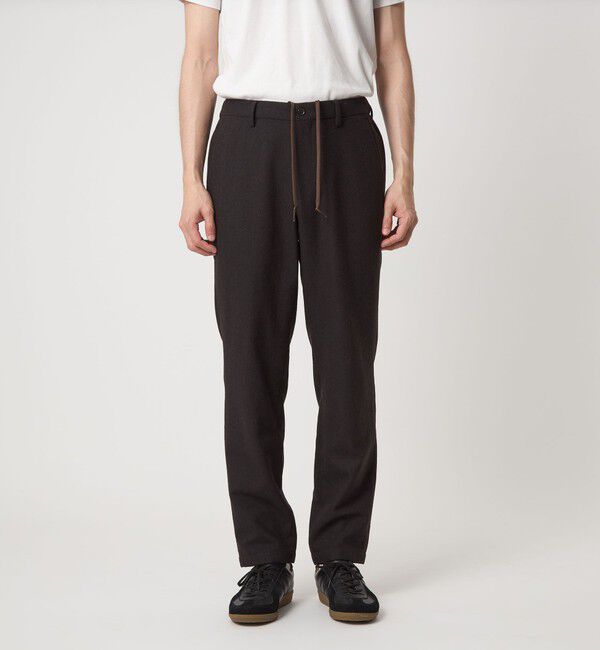 UNITED ARROWS green label relaxing「ウォッシャブル ホームスパン ナロー ユーティリティパンツ S1 -ストレッチ-」|スラックス|