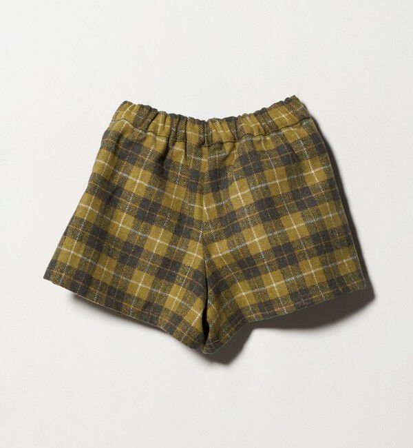 UNITED ARROWS green label relaxing「チェック ラップキュロット（イエロー） / キッズ  100cm-160cm」|その他|