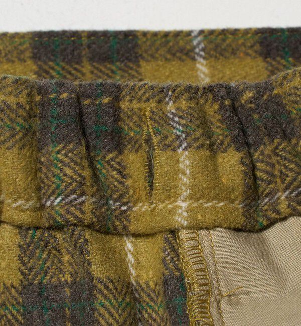 UNITED ARROWS green label relaxing「チェック ラップキュロット（イエロー） / キッズ  100cm-160cm」|その他|