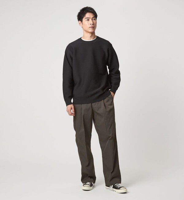 UNITED ARROWS green label relaxing「＜PCN＞1プリーツ ワイド スラックス パンツ」|スラックス|