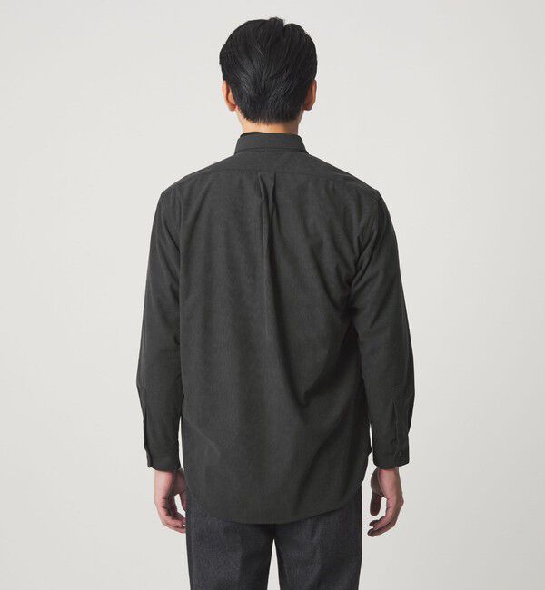 UNITED ARROWS green label relaxing「DC ポリエステル コーデュロイ オーバー シャツ」|シャツ・ブラウス|