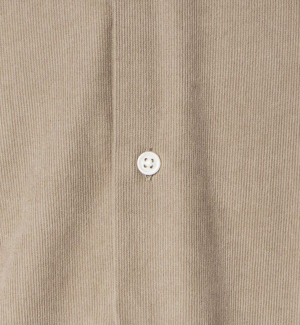 UNITED ARROWS green label relaxing「DC ポリエステル コーデュロイ オーバー シャツ」|シャツ・ブラウス|